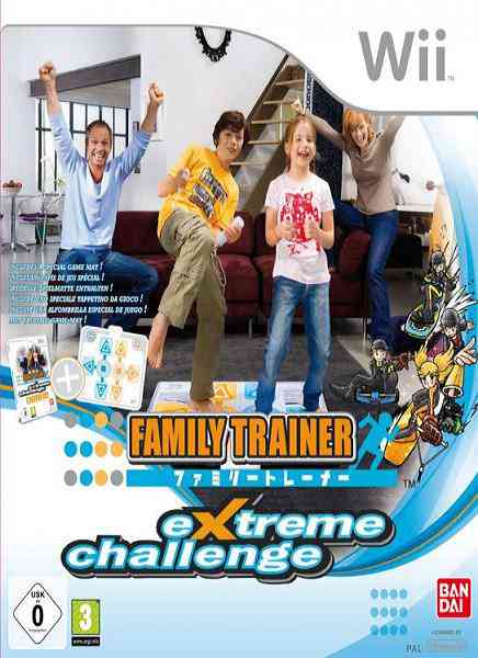 Family Trainer Extreme Challenge Wii